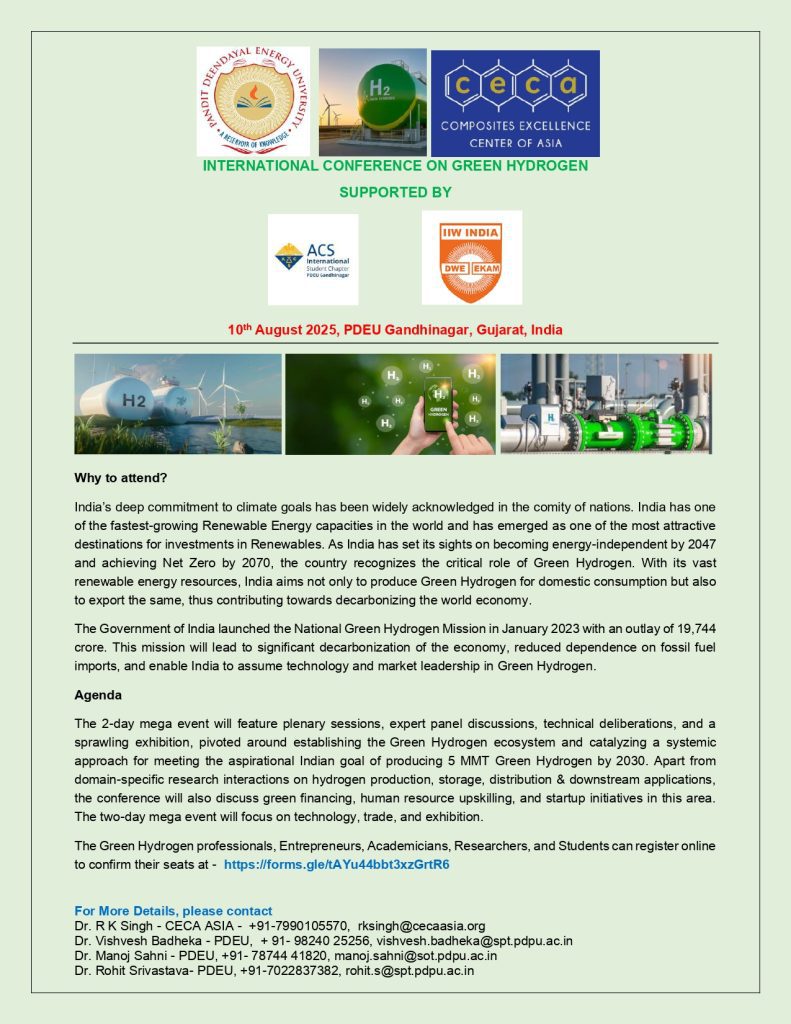 International Conference on Green Hydrogen